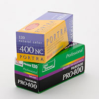 ISO400の120フィルム